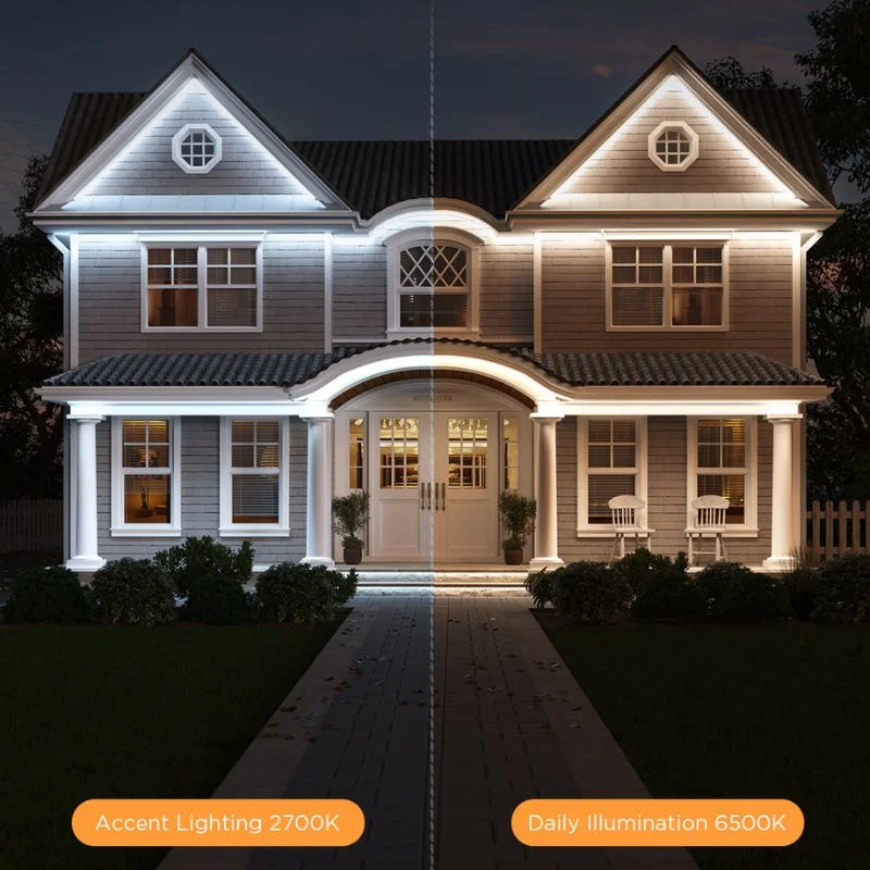 نوار نور ال ای دی هوشمند بیرونی گووی Phantasy با قابلیت تغییر رنگ RGBICWW