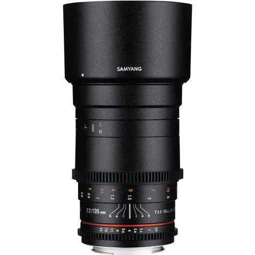 لنز 135mm T2.2 AS UMC VDSLR II سم یانگ برای مانت میکرو چهار سوم