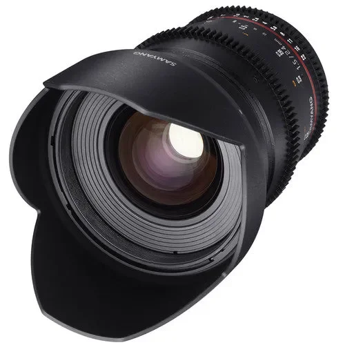 لنز سینمایی 24mm T1.5 VDSLRII Samyang برای مانت میکرو چهار سوم