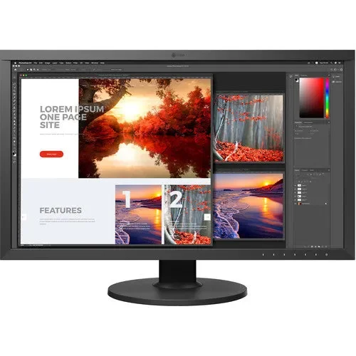 مانیتور حرفه ای آی پی اس 26.9 اینچی EIZO ColorEdge CS2740 با رزولوشن 4K و پوشش گسترده طیف رنگی
