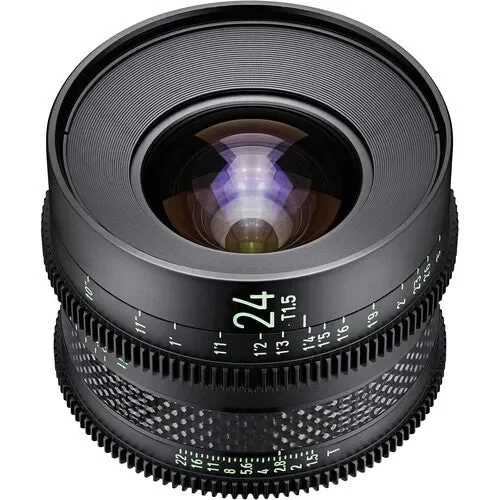 لنز سینمایی حرفه‌ای Samyang XEEN CF 24mm T1.5