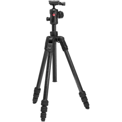 سه پایه مسافرتی کربنی Manfrotto Befree Advanced AS به همراه هد توپی مرکزی 494