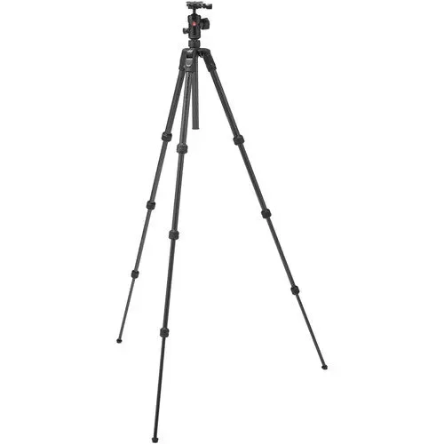 سه پایه مسافرتی کربنی Manfrotto Befree Advanced AS به همراه هد توپی مرکزی 494