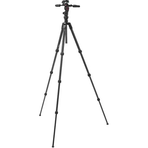 سه پایه مسافرتی فیبر کربنی Manfrotto Befree GT PRO با هد پن/شیب سه طرفه