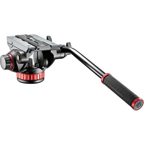 کیت هد فیلمبرداری Manfrotto 502AH و سه پایه آلومینیومی MT055XPRO3