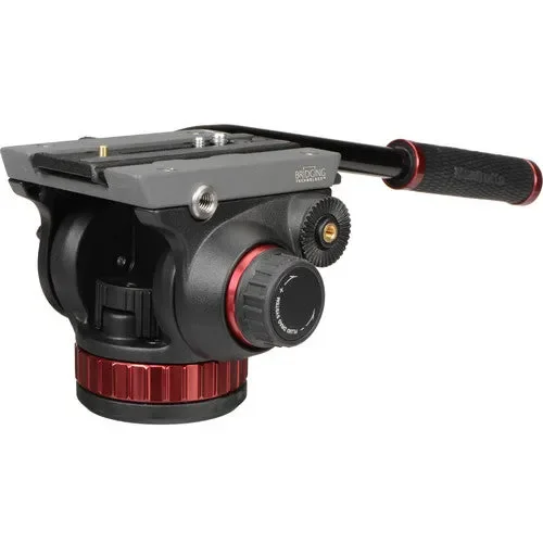 کیت هد فیلمبرداری Manfrotto 502AH و سه پایه آلومینیومی MT055XPRO3