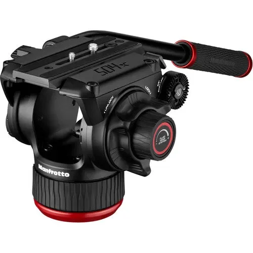 هد فیلمبرداری مایع Manfrotto 504X با پایه تخت هد فیلمبرداری مایع Manfrotto 504X با پایه تخت