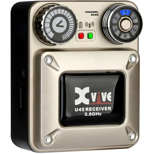 سیستم مانیتور داخل گوشی بی‌سیم Xvive Audio U45R2 با دو گیرنده (5.8 گیگاهرتز)