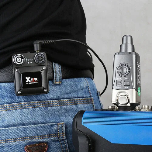 سیستم مانیتور داخل گوشی بی‌سیم Xvive Audio U4R2 با دو گیرنده (2.4 گیگاهرتز)