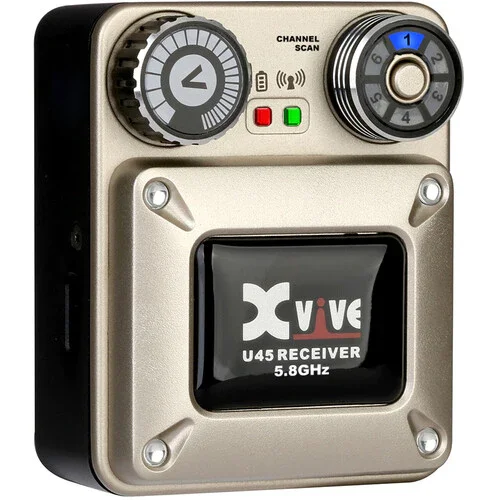 سیستم مانیتور داخل گوشی بیسیم Xvive Audio U45R4 با چهار گیرنده (5.8 گیگاهرتز) سیستم مانیتور داخل گوشی بیسیم Xvive Audio U45R4 با چهار گیرنده (5.8 گیگاهرتز)