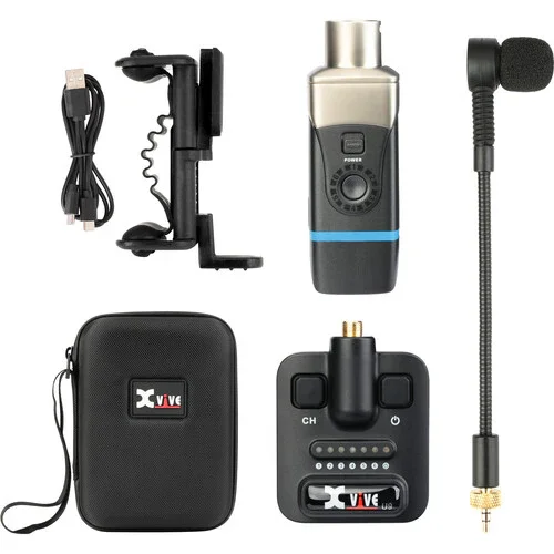 سیستم بیسیم ویولن Xvive Audio U9 با کیف حمل (2.4 گیگاهرتز) سیستم بیسیم ویولن Xvive Audio U9 با کیف حمل (2.4 گیگاهرتز)