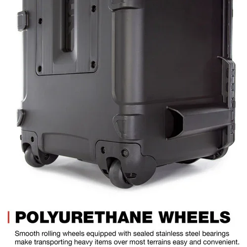 کیف سخت چرخ دار نانوک 965 با فوم داخلی (مشکی، 119.7 لیتر)