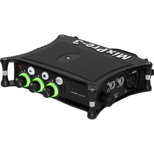 دستگاه ضبط صدا پرتابل 3 کانال / 5 ترک 32 بیتی Sound Devices MixPre-3 II