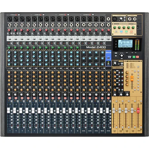 TASCAM Model 2400 24-Track Analog Recording Console with Audio Interface TASCAM Model 2400 24-Track Analog Recording Console with Audio Interface