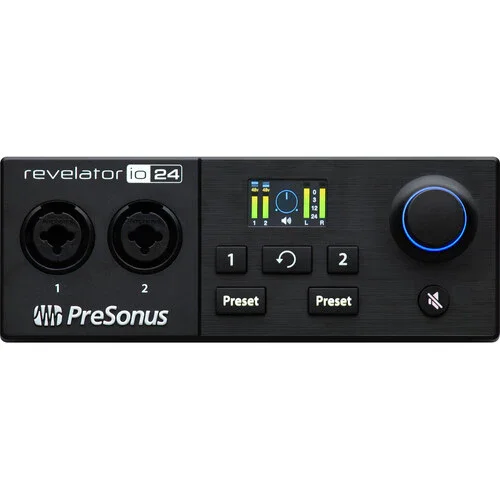 کارت صدای رومیزی 2x4 USB Type-C PreSonus Revelator io24 با MIDI