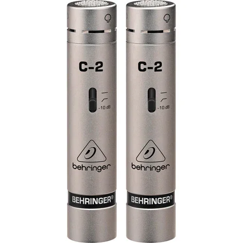 میکروفون های کاندنسر کاردیوئید جفت شده Behringer C-2