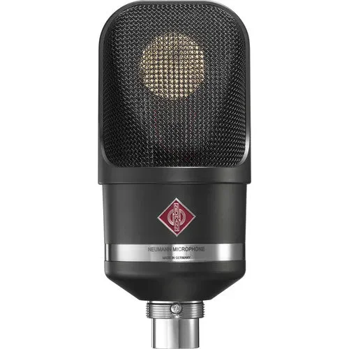 میکروفون استودیویی خازنی دیافراگم بزرگ چند الگویی نویمان TLM 107 Studio Set BK به همراه لرزه‌گیر (مشکی)