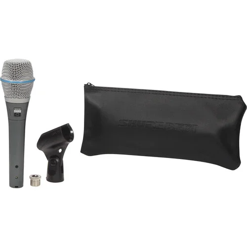 میکروفون کاندنسر سوپرکاردیوید Shure Beta 87A میکروفون کاندنسر سوپرکاردیوید Shure Beta 87A