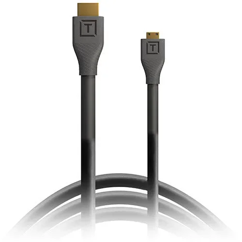 کابل میکرو HDMI به HDMI با اترنت تتر تولز TetherPro (مشکی، 4.5 متر)