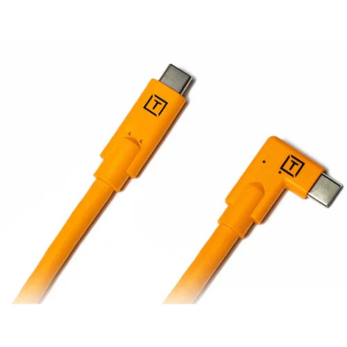 کابل نر به نر USB Type-C تدر تولز TetherPro (4.6 متر، نارنجی)