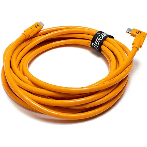 کابل نر به نر USB Type-C تدر تولز TetherPro (4.6 متر، نارنجی)
