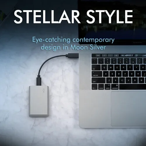 حافظه اس اس دی اکسترنال 2 ترابایتی لسی مدل Portable USB 3.1 Gen 2 Type-C v2