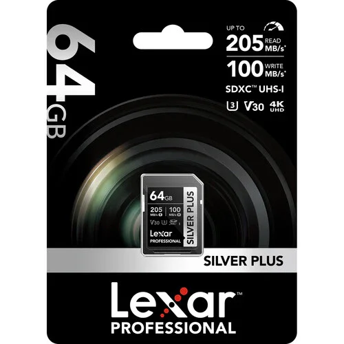 کارت حافظه لکسار Professional SILVER PLUS UHS-I SDXC