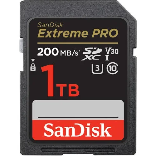 کارت حافظه 1 ترابایتی SanDisk Extreme PRO UHS-I 200mb/s SDXC