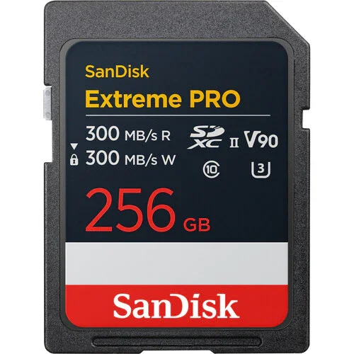 کارت حافظه 256 گیگابایتی SanDisk Extreme PRO UHS-II 300mb/s SDXC