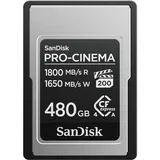 کارت حافظه 480 گیگابایتی SanDisk PRO-CINEMA CFexpress Type A کارت حافظه 480 گیگابایتی SanDisk PRO-CINEMA CFexpress Type A