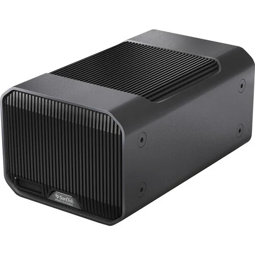 آرایه RAID دو محفظه ای SanDisk Professional G-RAID Mirror با Thunderbolt 3