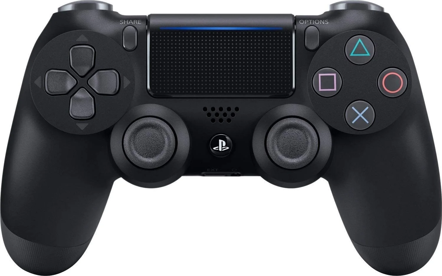 دسته بازی بی سیم سونی PS4 DualShock 4، با استیک های آنالوگ و ماشه های بهبود یافته، جک صوتی 3.5 میلی متری، حسگرهای حرکتی، شتاب سنج و بلندگوی داخلی، مشکی | 3001538