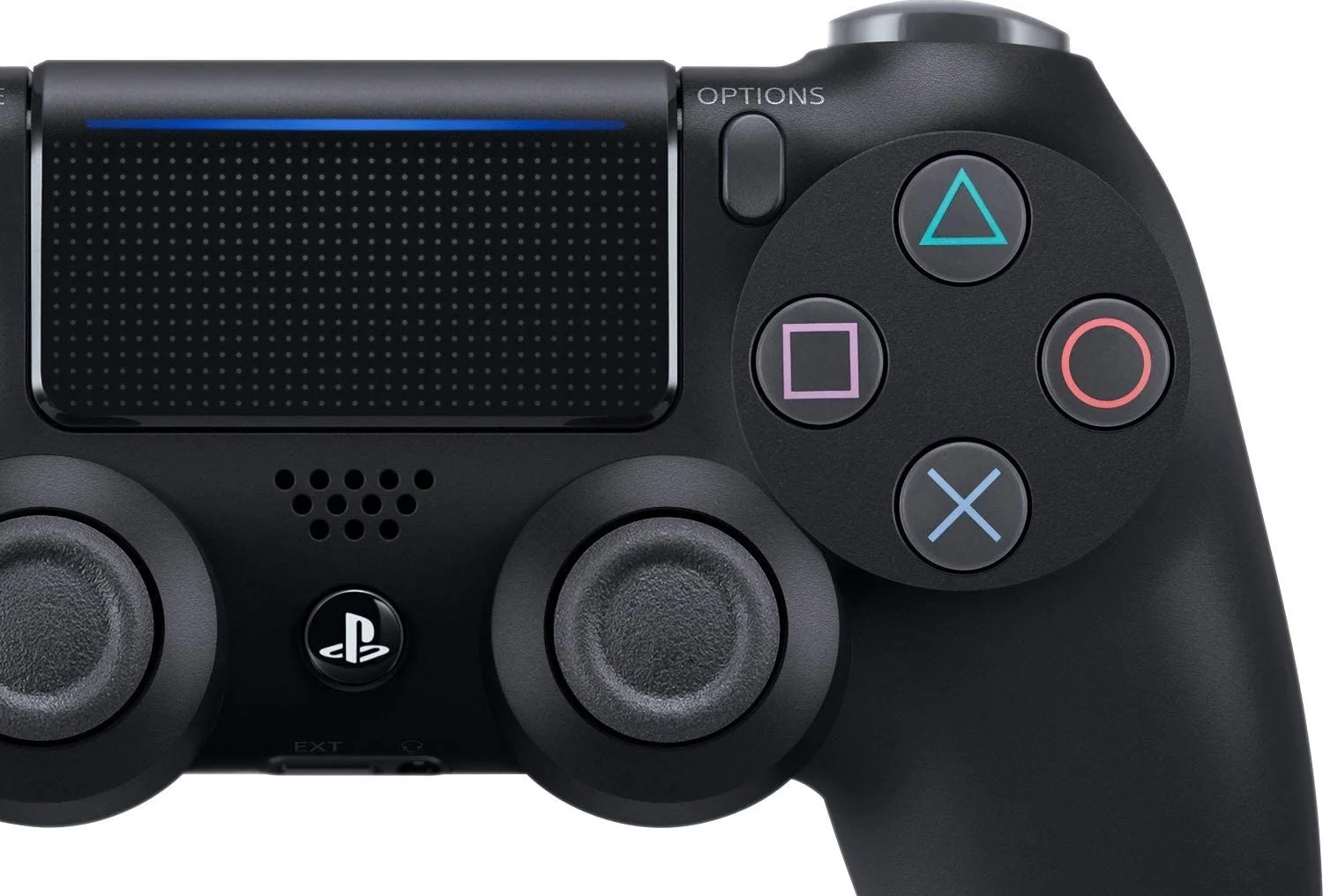 دسته بازی بی سیم سونی PS4 DualShock 4، با استیک های آنالوگ و ماشه های بهبود یافته، جک صوتی 3.5 میلی متری، حسگرهای حرکتی، شتاب سنج و بلندگوی داخلی، مشکی | 3001538 - تصویر 3 دسته بازی بی سیم سونی PS4 DualShock 4، با استیک های آنالوگ و ماشه های بهبود یافته، جک صوتی 3.5 میلی متری، حسگرهای حرکتی، شتاب سنج و بلندگوی داخلی، مشکی | 3001538 - تصویر 3