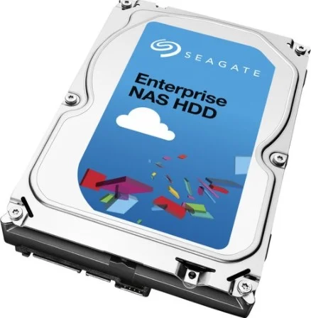 هارد دیسک داخلی 6 ترابایتی سیگیت Enterprise NAS، 3.5 اینچ، 7200 دور در دقیقه، رابط SATA III 6 گیگابیت بر ثانیه، 128 مگابایت کش، حداکثر سرعت انتقال داده پایدار 216 مگابایت بر ثانیه | ST6000VN0001