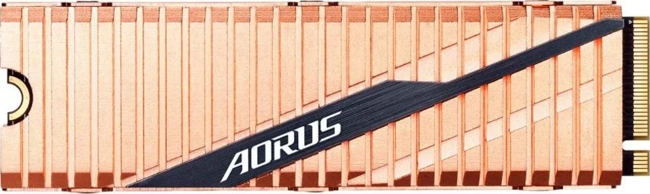 حافظه اس اس دی 2 ترابایتی گیگابایت Aorus NVMe Gen4 M.2 2280 PCI-Express 4.0 x4 3D TLC Internal Solid State Drive (SSD) Dual Side Copper | GP-ASM2NE6200TTTD