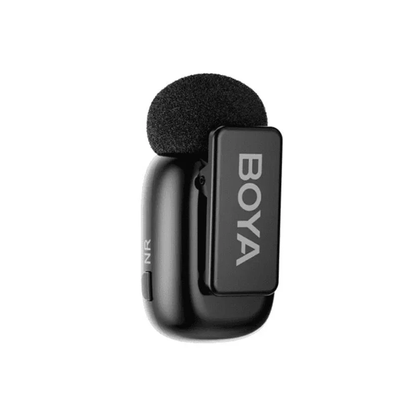 میکروفون یقهای بیسیم Boya Mini 14 با درگاه Type-C - تصویر 3 میکروفون یقهای بیسیم Boya Mini 14 با درگاه Type-C - تصویر 3
