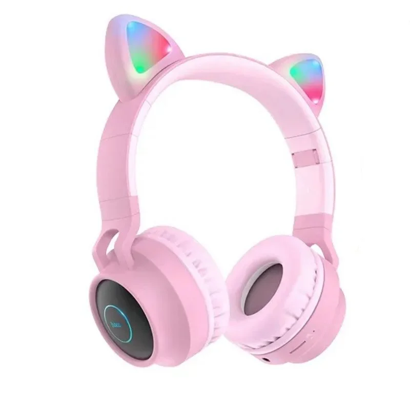 هدفون بی سیم گربه ای هوکو مدل W27 با بلوتوث