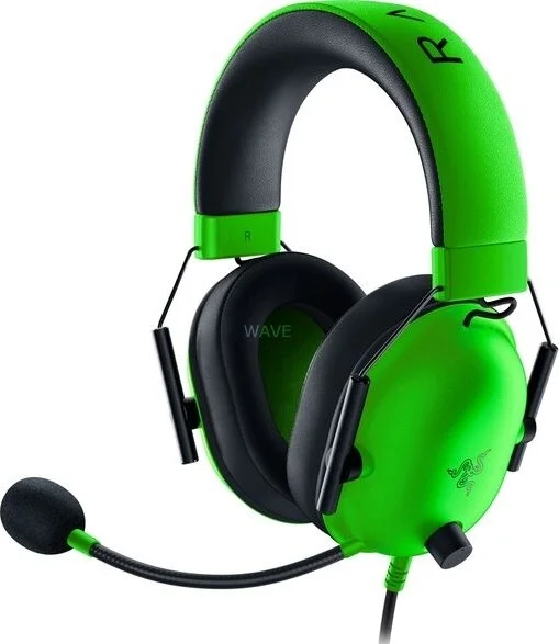 هدست گیمینگ سیم دار Razer BlackShark V2 X Esports، صدای فراگیر 7.1، درایورهای 50 میلی متری، ساختار سبک وزن 240 گرمی، میکروفون حذف نویز، بالشتک های فوم حافظه دار هیبریدی راحت، سبز | RZ04-03240600-R3M1 هدست گیمینگ سیم دار Razer BlackShark V2 X Esports، صدای فراگیر 7.1، درایورهای 50 میلی متری، ساختار سبک وزن 240 گرمی، میکروفون حذف نویز، بالشتک های فوم حافظه دار هیبریدی راحت، سبز | RZ04-03240600-R3M1