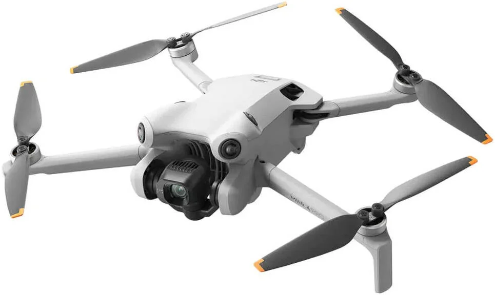 DJI Mini 4 Pro (DJI RC 2) Drone با کنترلر RC 2، دوربین HDR 4K/60fps، زمان پرواز 34 دقیقه، حداکثر برد انتقال 20 کیلومتر، ActiveTrack 360 درجه، حسگر OMNI Vision، وزن 249 گرم، سفید | DJI-MVM400P-C1