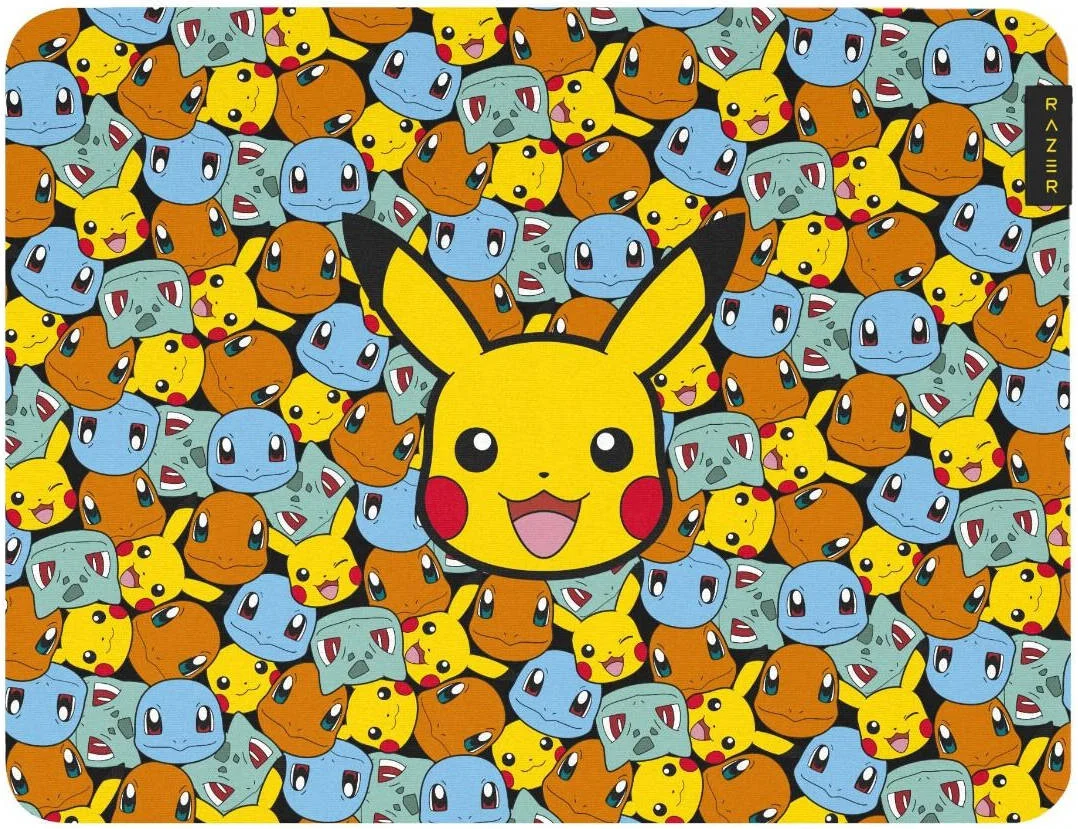 پد ماوس بازی Razer GIGANTUS V2 M Pokemon Kanto Starters Edition، سطح پارچه ای بافت ریز، فوم لاستیکی ضخیم و متراکم، پایه ضد لغزش، متوسط، زرد | RZ02-03333900-R3M1 پد ماوس بازی Razer GIGANTUS V2 M Pokemon Kanto Starters Edition، سطح پارچه ای بافت ریز، فوم لاستیکی ضخیم و متراکم، پایه ضد لغزش، متوسط، زرد | RZ02-03333900-R3M1