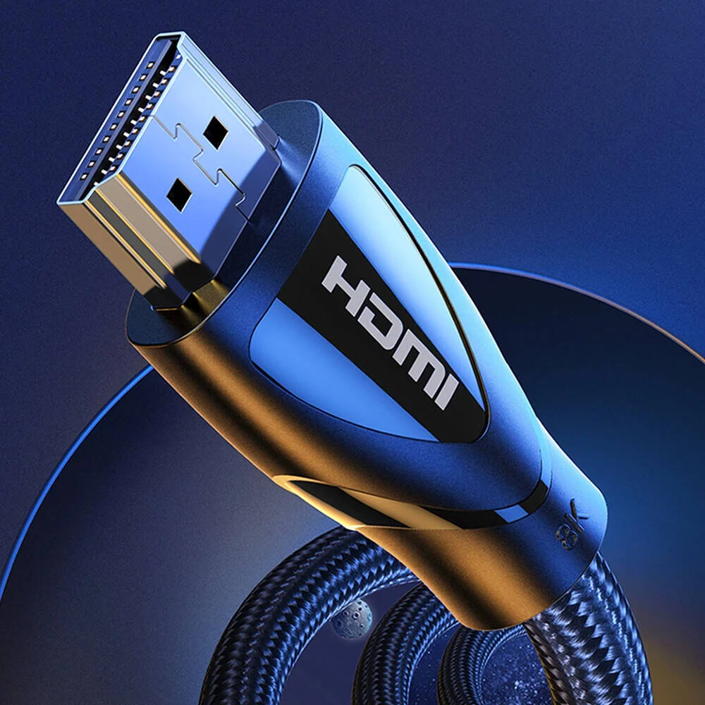 کابل HDMI 2.1 یوگرین مدل HD140، طول 1 متر، رزولوشن 8K/60Hz و 4K/120Hz، کیفیت تصویر فوق العاده HD، نر به نر، HDR 10+، Dolby Vision، پهنای باند 48Gbps، Dynamic HDR، ویدیوی 3D مشکی | 80401
