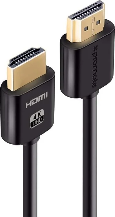 کابل صوتی و تصویری HDMI 2.0 همه کاره 4K پرومیت، با اترنت، طول 1.5 متر، 18 گیگابیت در ثانیه، کانکتور با روکش طلای 24 عیار، مشکی | ProLink4K2-150