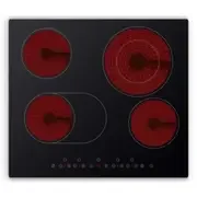 اجاق گاز صفحه‌ای توکار میدیا با ۴ شعله - MCHF645