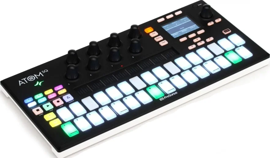 کنترلر میدی هیبریدی صفحه کلید/پد PreSonus ATOM SQ برای اجرا و تولید | ATOM-SQ کنترلر میدی هیبریدی صفحه کلید/پد PreSonus ATOM SQ برای اجرا و تولید | ATOM-SQ