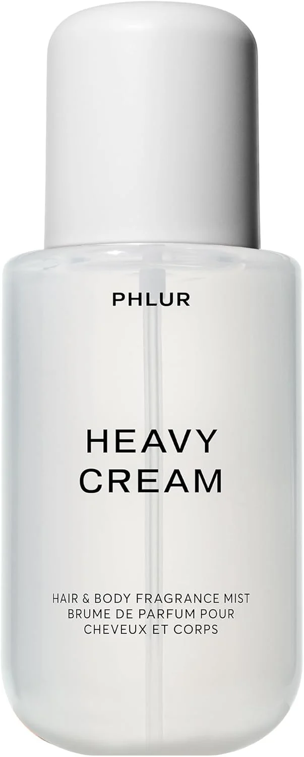 اسپری بدن PHLUR Heavy Cream - اسپری مو و بدن با رایحه مارشمالو، خامه زده شده، یاس، نارگیل و وانیل (240 میلی لیتر)