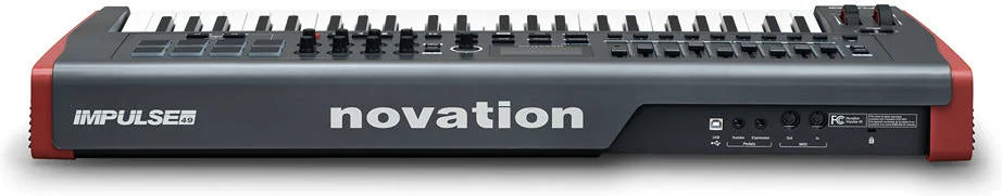 کیبورد کنترلر میدی USB نواشن Impulse 61، 61 کلید، فناوری اسکن با نرخ بالا، کنترل کامل DAW/Plug-in، تخصیص آسان همه کنترلها، سازگار با کلاس و تغذیه از طریق USB، مشکی | NOVIMP61 کیبورد کنترلر میدی USB نواشن Impulse 61، 61 کلید، فناوری اسکن با نرخ بالا، کنترل کامل DAW/Plug-in، تخصیص آسان همه کنترلها، سازگار با کلاس و تغذیه از طریق USB، مشکی | NOVIMP61
