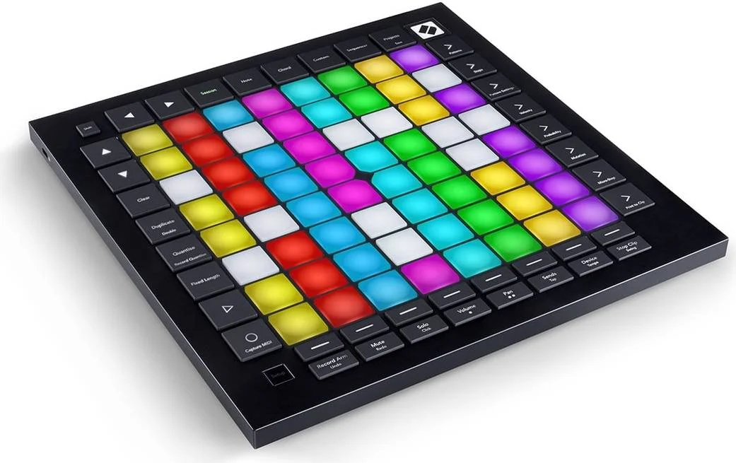 Novation Launchpad Pro MK3، دارای 64 پد فوقالعاده حساس RGB، یک سکوئنسر قدرتمند چهار مسیره 32 مرحلهای، حالتهای دینامیک نت و گام، ورودی، خروجی و خروجی 2/Thru MIDI، ضبط MIDI، مشکی | NOVLPD13 Novation Launchpad Pro MK3، دارای 64 پد فوقالعاده حساس RGB، یک سکوئنسر قدرتمند چهار مسیره 32 مرحلهای، حالتهای دینامیک نت و گام، ورودی، خروجی و خروجی 2/Thru MIDI، ضبط MIDI، مشکی | NOVLPD13