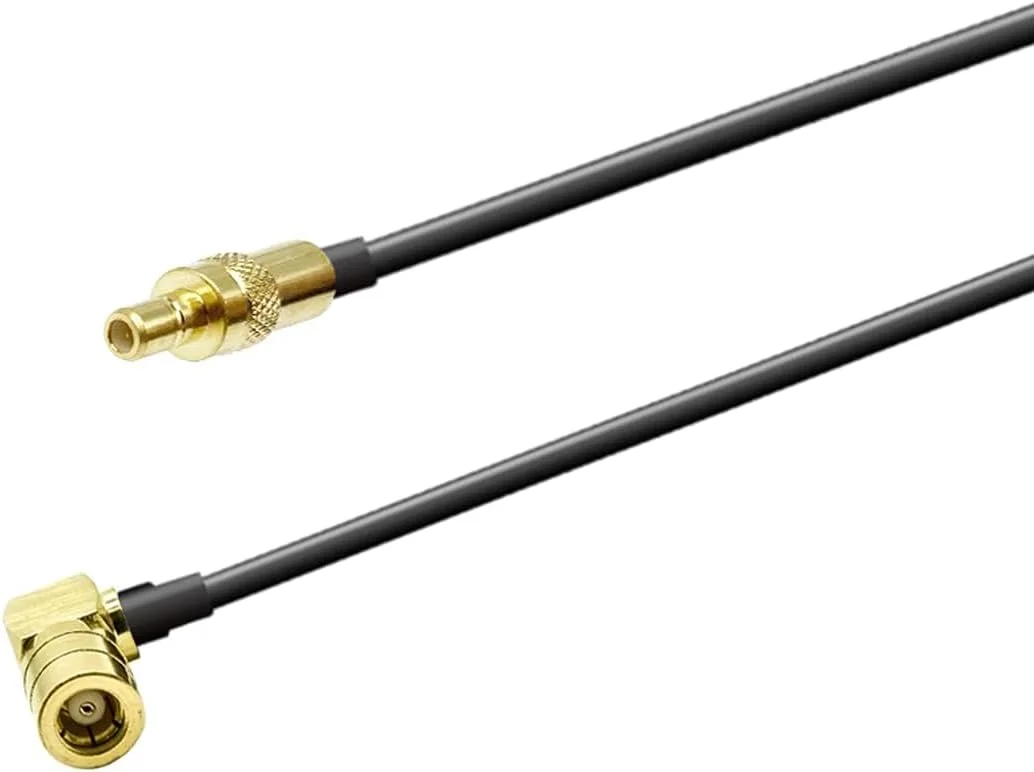 کابل آنتن رادیویی خودرو SMB Vecys، کابل تبدیل SMB مادگی زاویه راست به SMB نری، کابل افزایش طول آنتن RG174 به طول 2 متر کابل آنتن رادیویی خودرو SMB Vecys، کابل تبدیل SMB مادگی زاویه راست به SMB نری، کابل افزایش طول آنتن RG174 به طول 2 متر