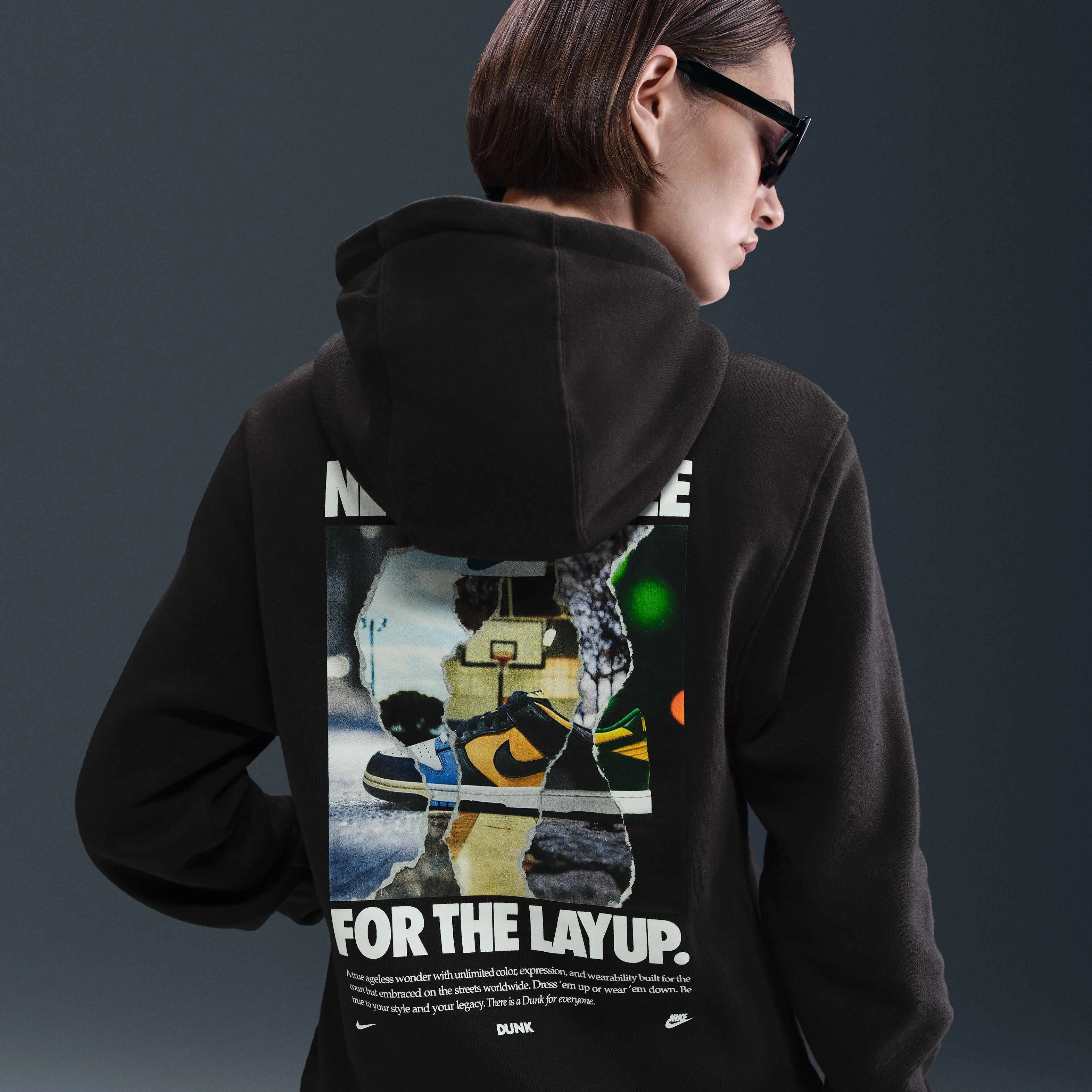 هودی پشمی مردانه نایکی مدل Club هودی پشمی مردانه نایکی مدل Club