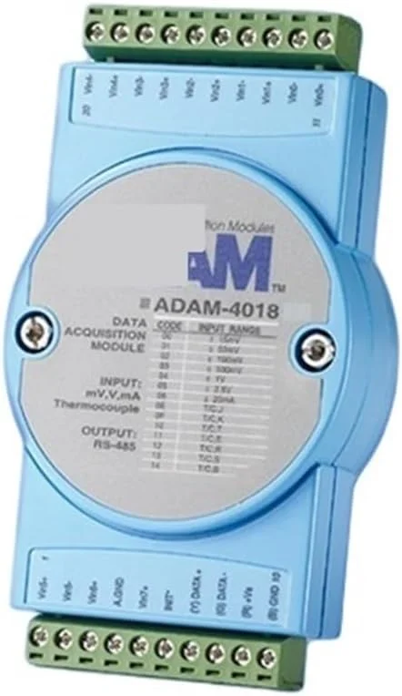 ماژول جمع آوری آنالوگ ADAM-4018 ماژول ورودی/خروجی از راه دور 4 کاناله کنترل جمع آوری ماژول فرکانس شمارنده پرسرعت
